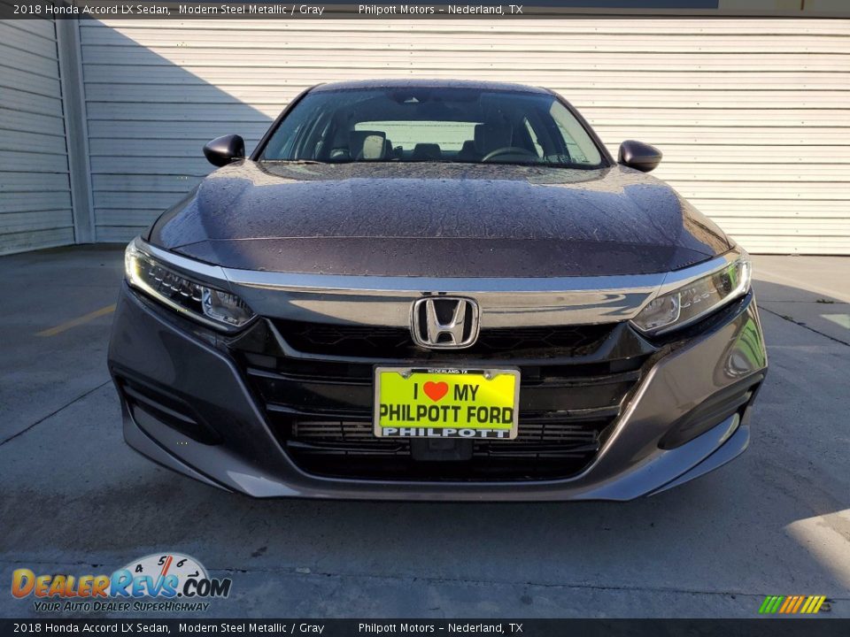 2018 Honda Accord LX Sedan Modern Steel Metallic / Gray Photo #9