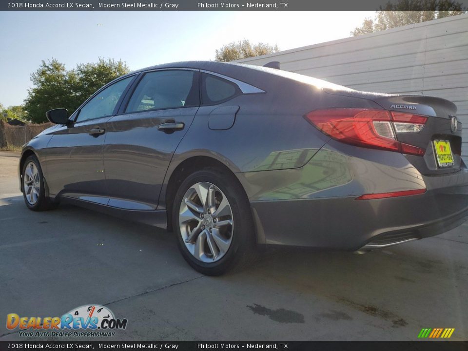 2018 Honda Accord LX Sedan Modern Steel Metallic / Gray Photo #11