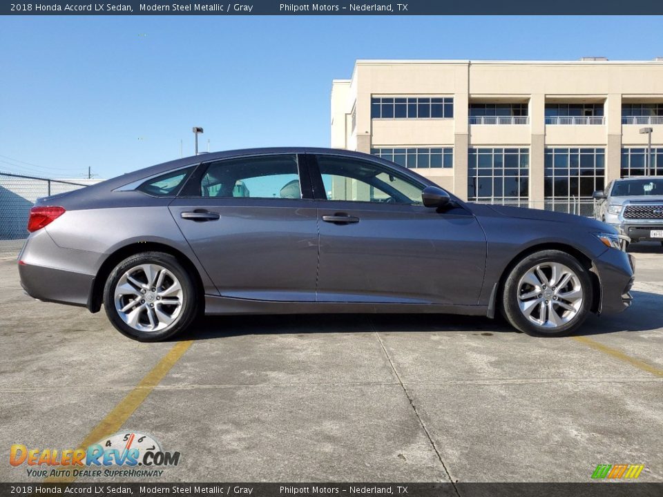 2018 Honda Accord LX Sedan Modern Steel Metallic / Gray Photo #12