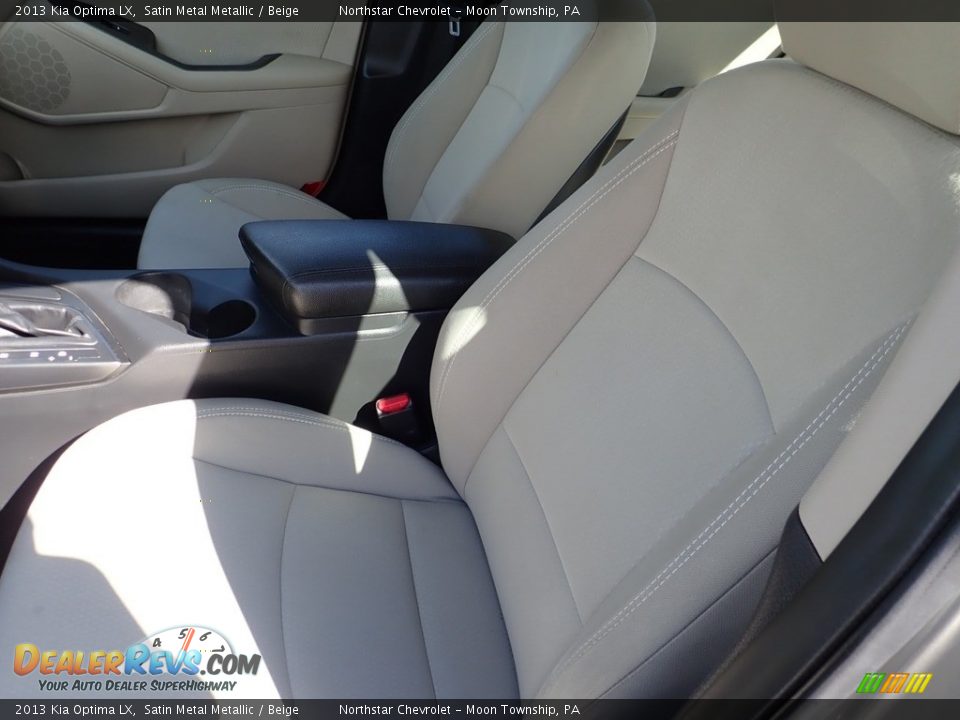 2013 Kia Optima LX Satin Metal Metallic / Beige Photo #20