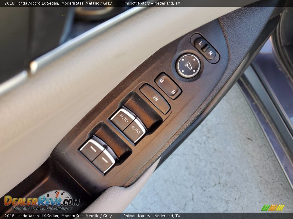 2018 Honda Accord LX Sedan Modern Steel Metallic / Gray Photo #14