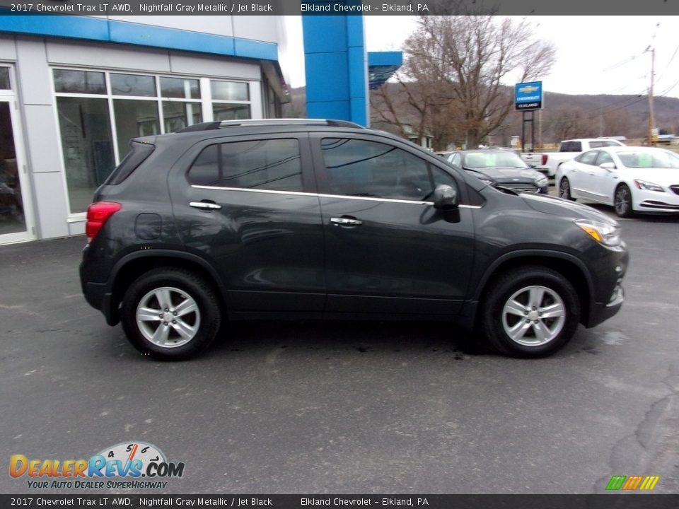 2017 Chevrolet Trax LT AWD Nightfall Gray Metallic / Jet Black Photo #2