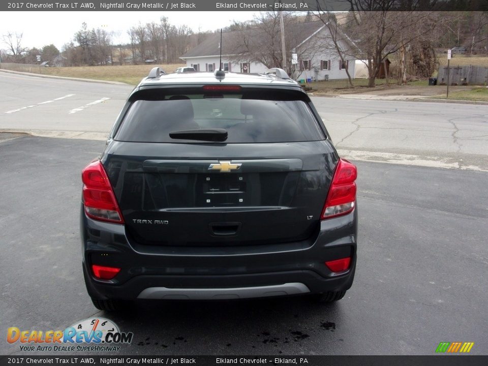 2017 Chevrolet Trax LT AWD Nightfall Gray Metallic / Jet Black Photo #3