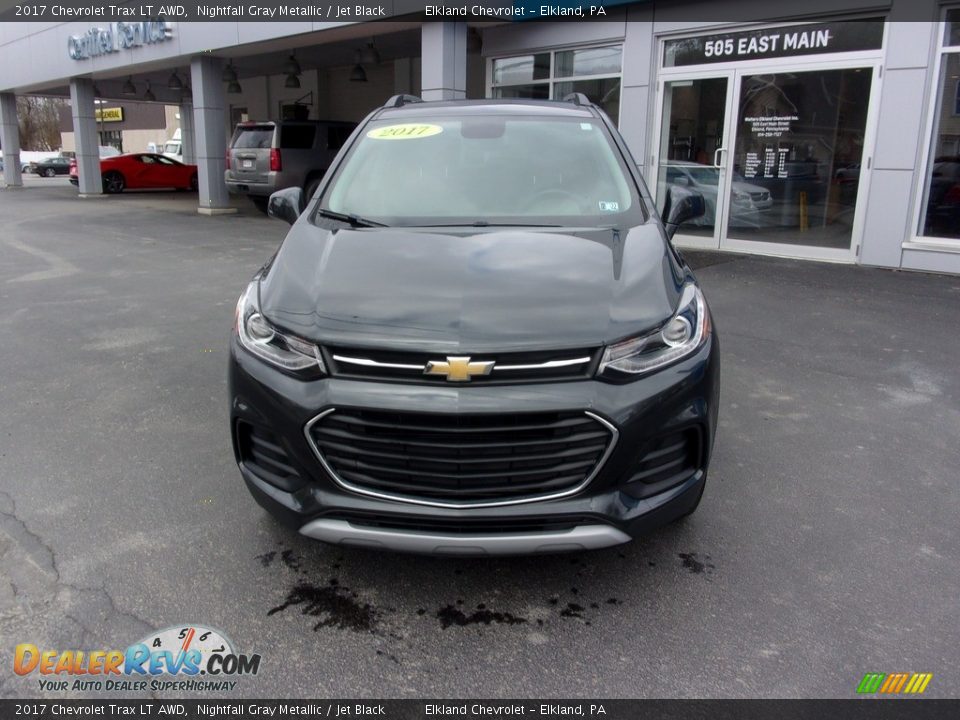 2017 Chevrolet Trax LT AWD Nightfall Gray Metallic / Jet Black Photo #5