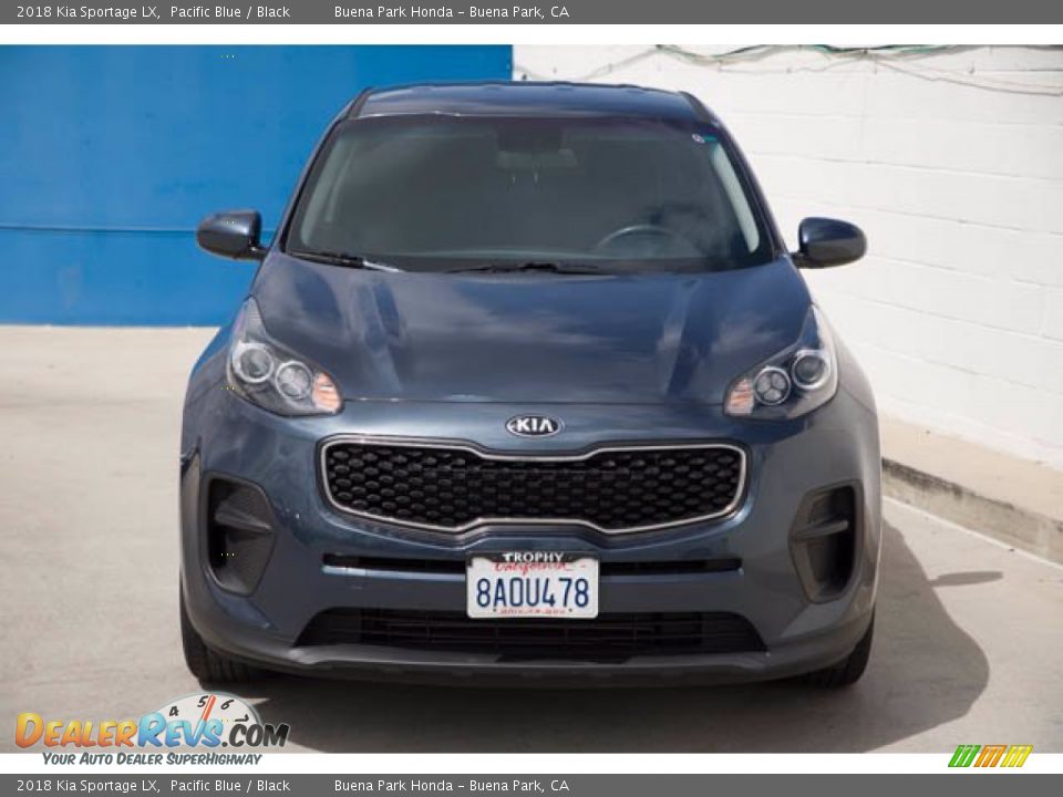 2018 Kia Sportage LX Pacific Blue / Black Photo #7