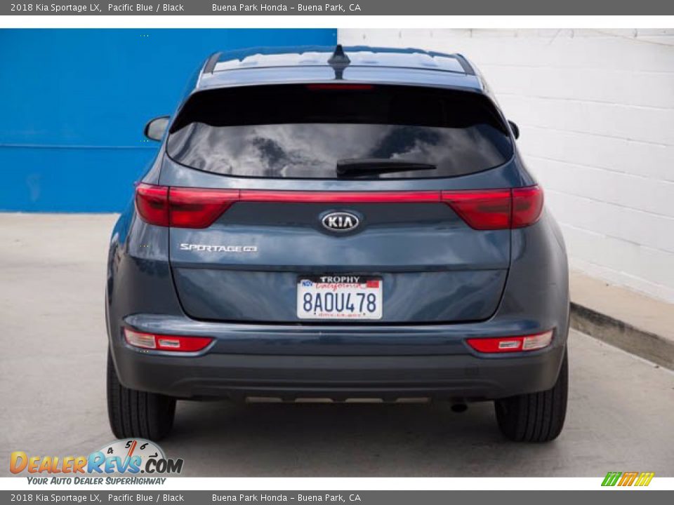 2018 Kia Sportage LX Pacific Blue / Black Photo #11