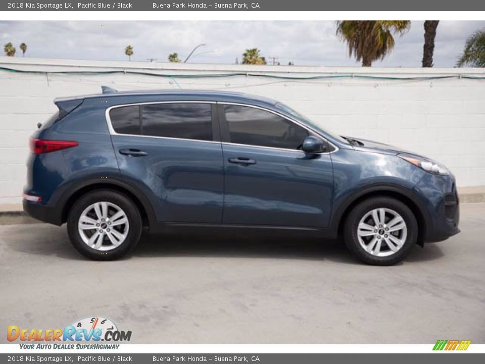 2018 Kia Sportage LX Pacific Blue / Black Photo #14