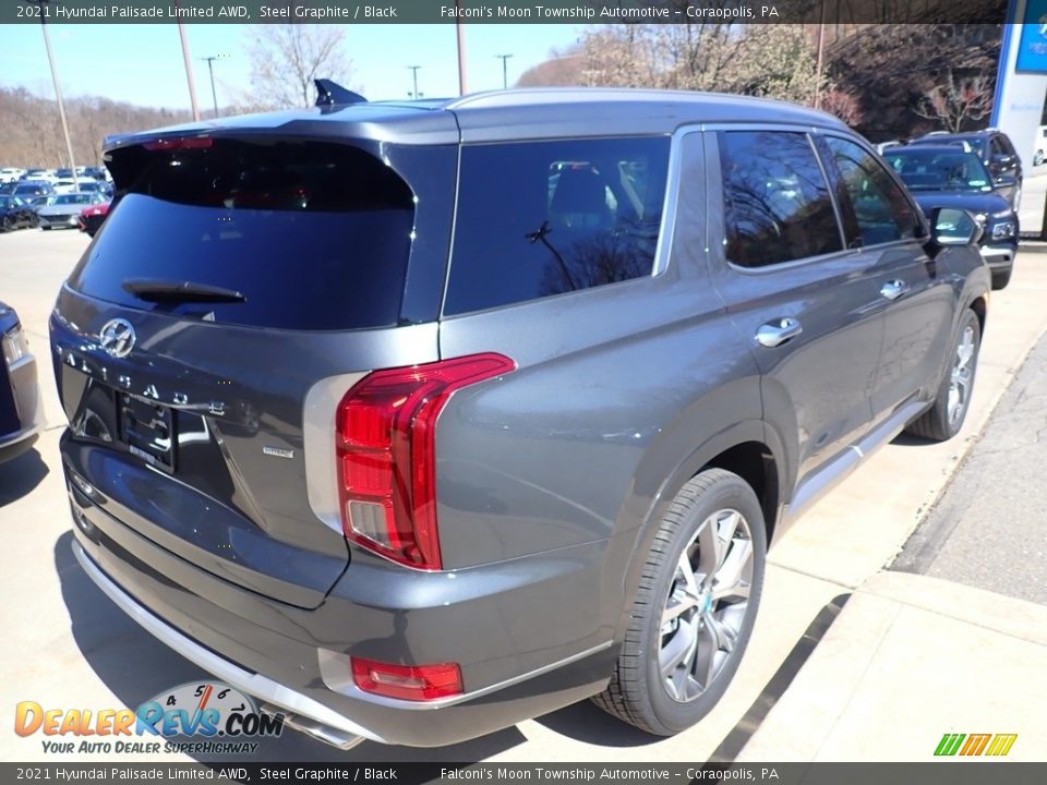 2021 Hyundai Palisade Limited AWD Steel Graphite / Black Photo #2