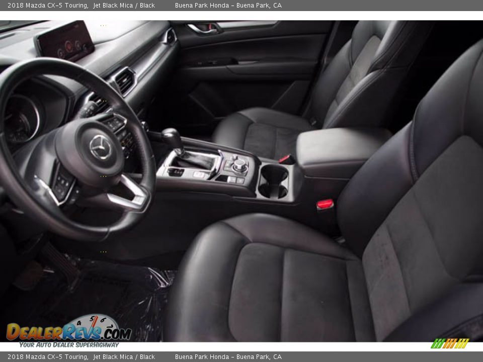 2018 Mazda CX-5 Touring Jet Black Mica / Black Photo #3