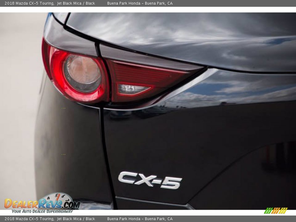 2018 Mazda CX-5 Touring Jet Black Mica / Black Photo #12