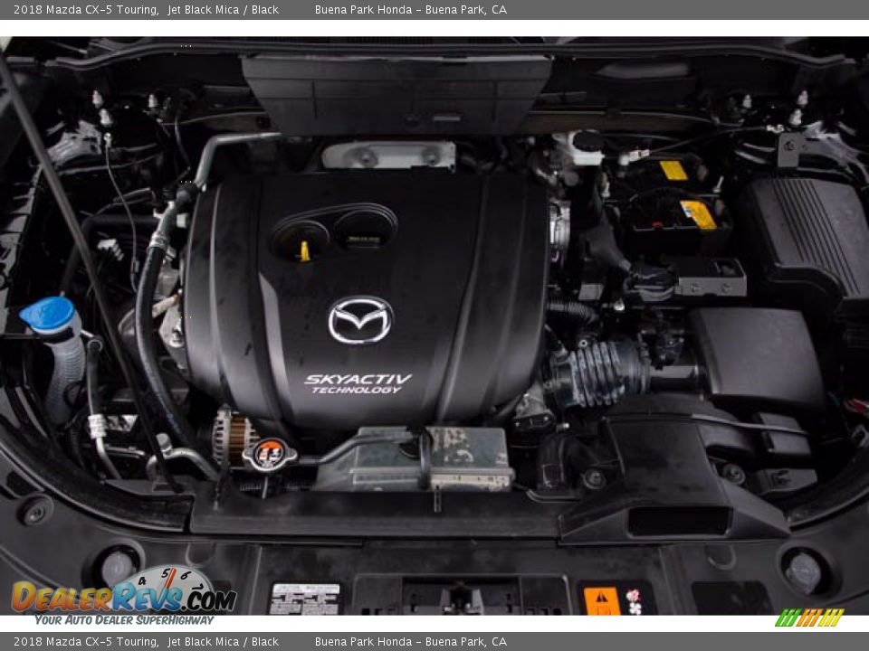 2018 Mazda CX-5 Touring Jet Black Mica / Black Photo #34