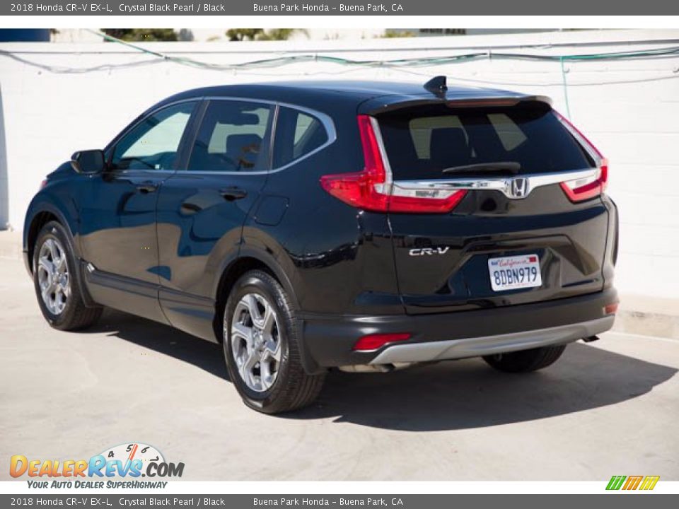 2018 Honda CR-V EX-L Crystal Black Pearl / Black Photo #2