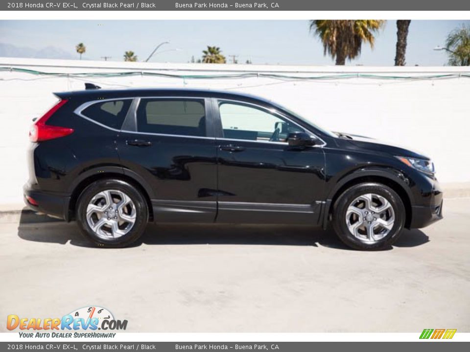 2018 Honda CR-V EX-L Crystal Black Pearl / Black Photo #10