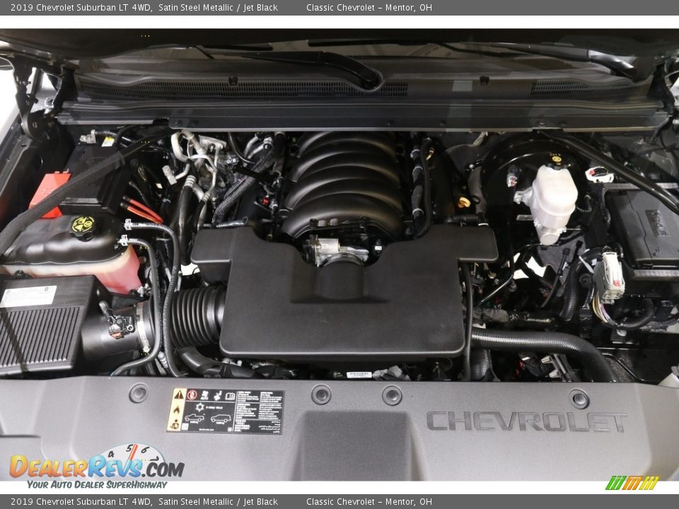 2019 Chevrolet Suburban LT 4WD Satin Steel Metallic / Jet Black Photo #24