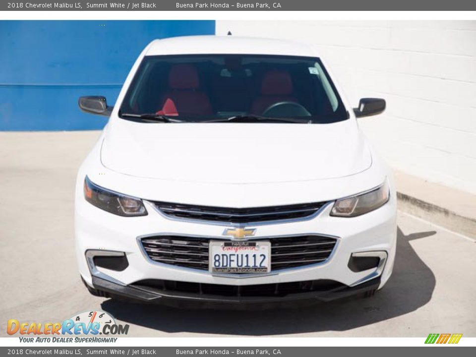 2018 Chevrolet Malibu LS Summit White / Jet Black Photo #7