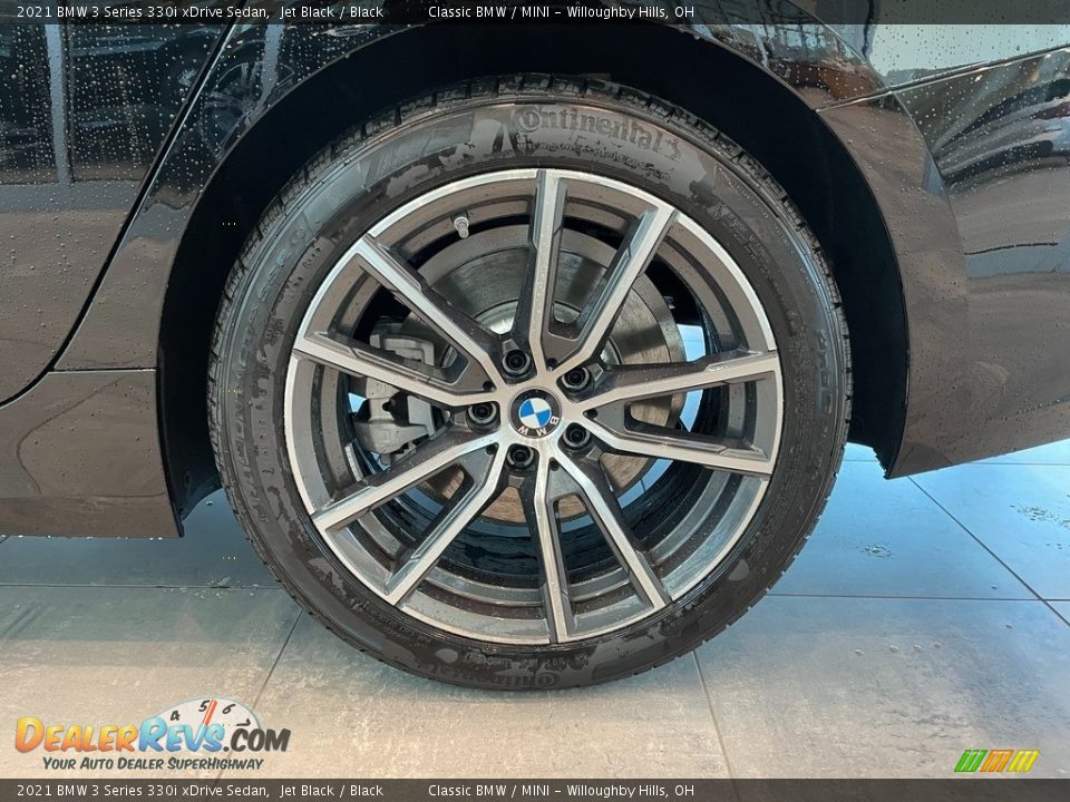 2021 BMW 3 Series 330i xDrive Sedan Jet Black / Black Photo #3