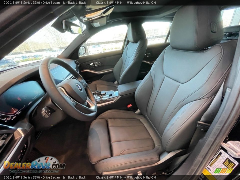 2021 BMW 3 Series 330i xDrive Sedan Jet Black / Black Photo #4