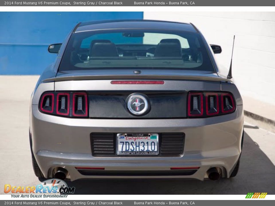 2014 Ford Mustang V6 Premium Coupe Sterling Gray / Charcoal Black Photo #9