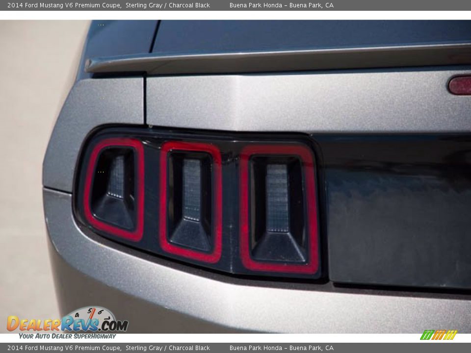 2014 Ford Mustang V6 Premium Coupe Sterling Gray / Charcoal Black Photo #10