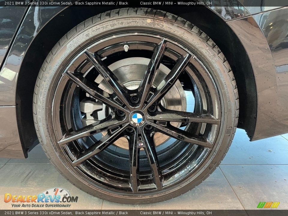 2021 BMW 3 Series 330i xDrive Sedan Black Sapphire Metallic / Black Photo #3