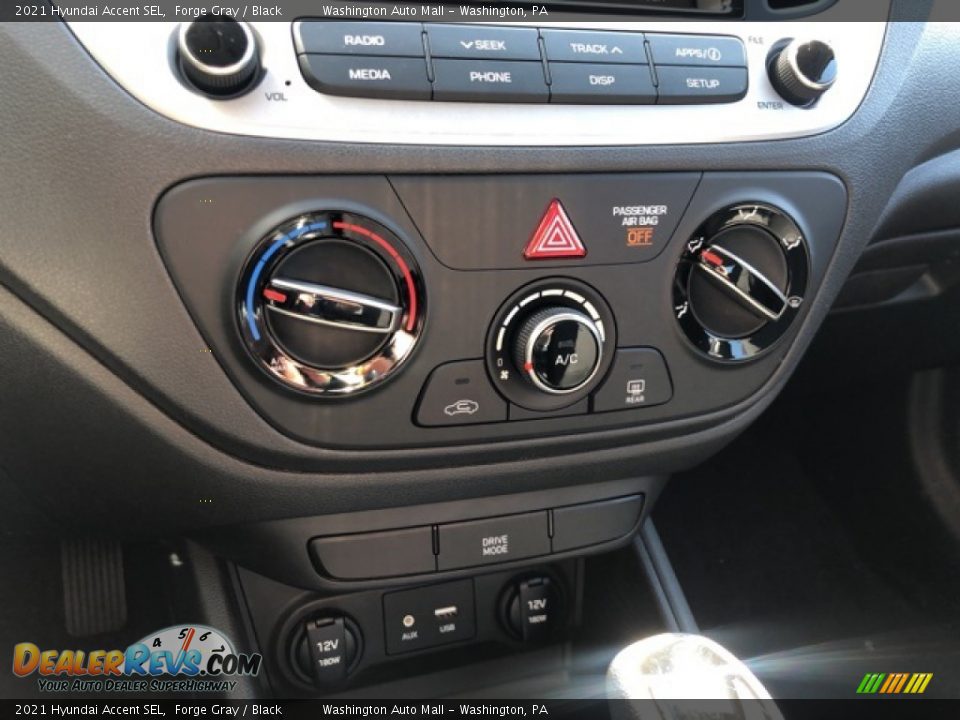 2021 Hyundai Accent SEL Forge Gray / Black Photo #8