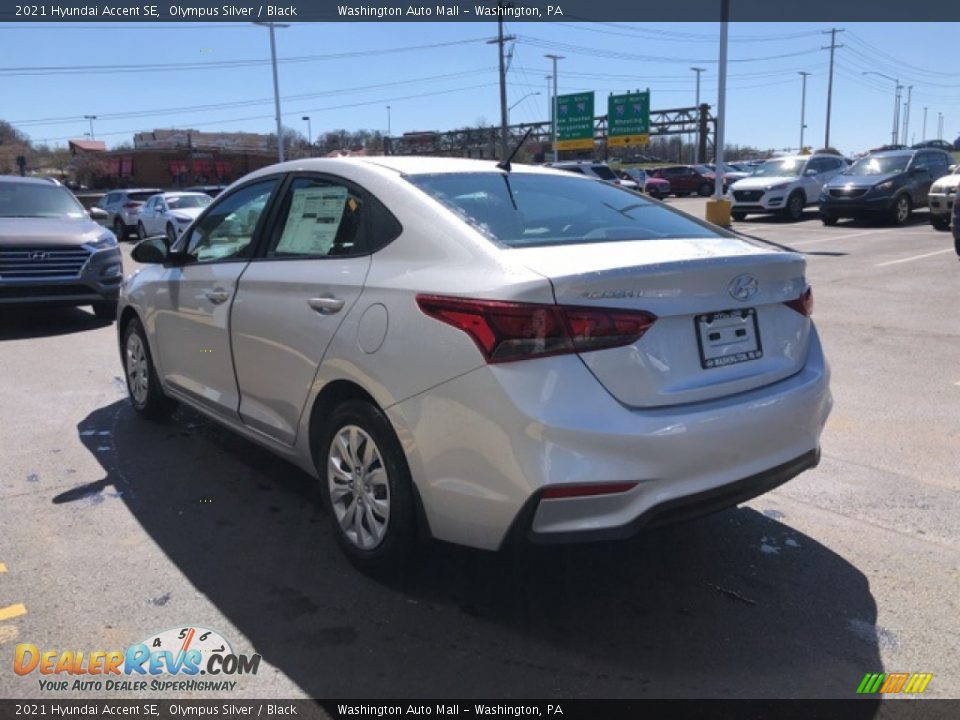 2021 Hyundai Accent SE Olympus Silver / Black Photo #3