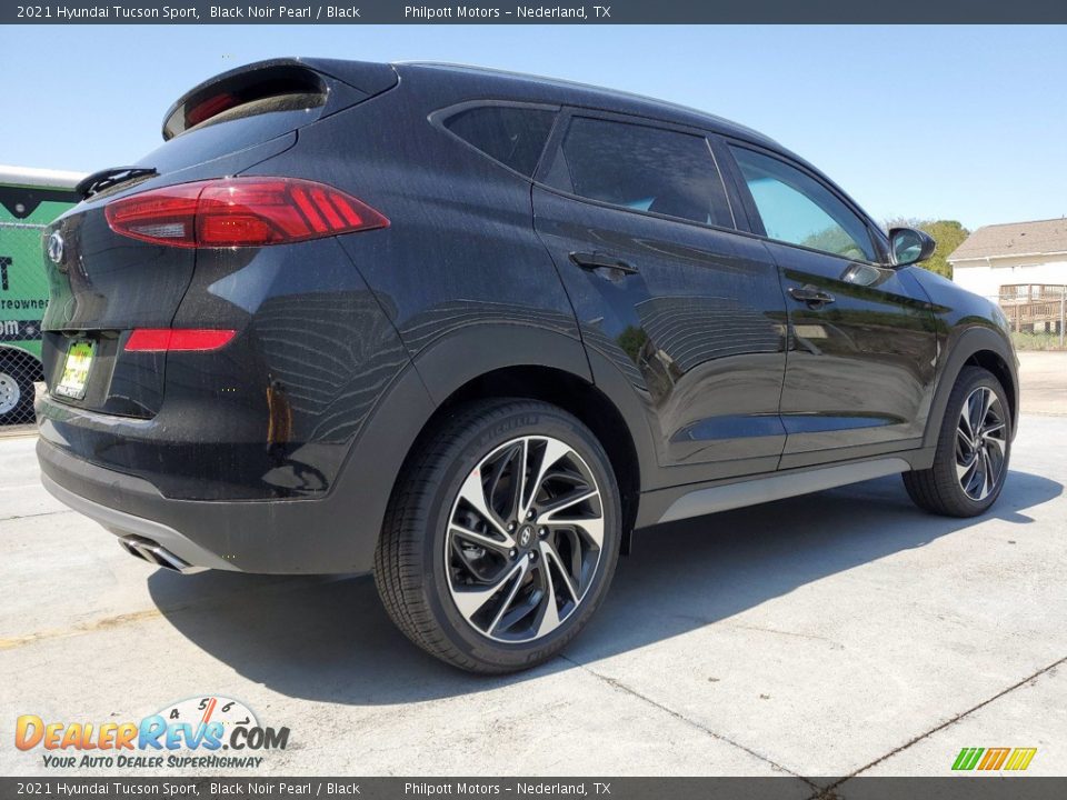 2021 Hyundai Tucson Sport Black Noir Pearl / Black Photo #3