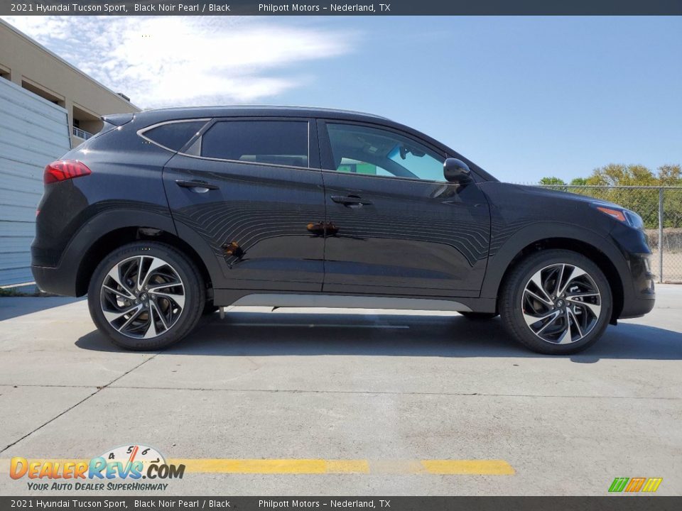 2021 Hyundai Tucson Sport Black Noir Pearl / Black Photo #12