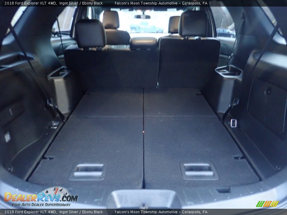 2018 Ford Explorer XLT 4WD Ingot Silver / Ebony Black Photo #4