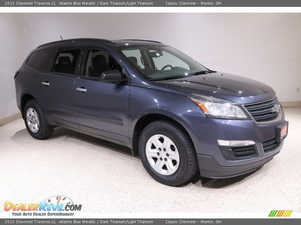 Atlantis Blue Metallic 2013 Chevrolet Traverse LS Photo #1