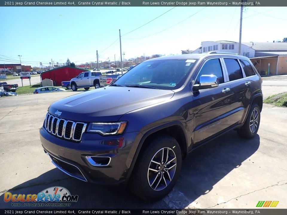 2021 Jeep Grand Cherokee Limited 4x4 Granite Crystal Metallic / Black Photo #1