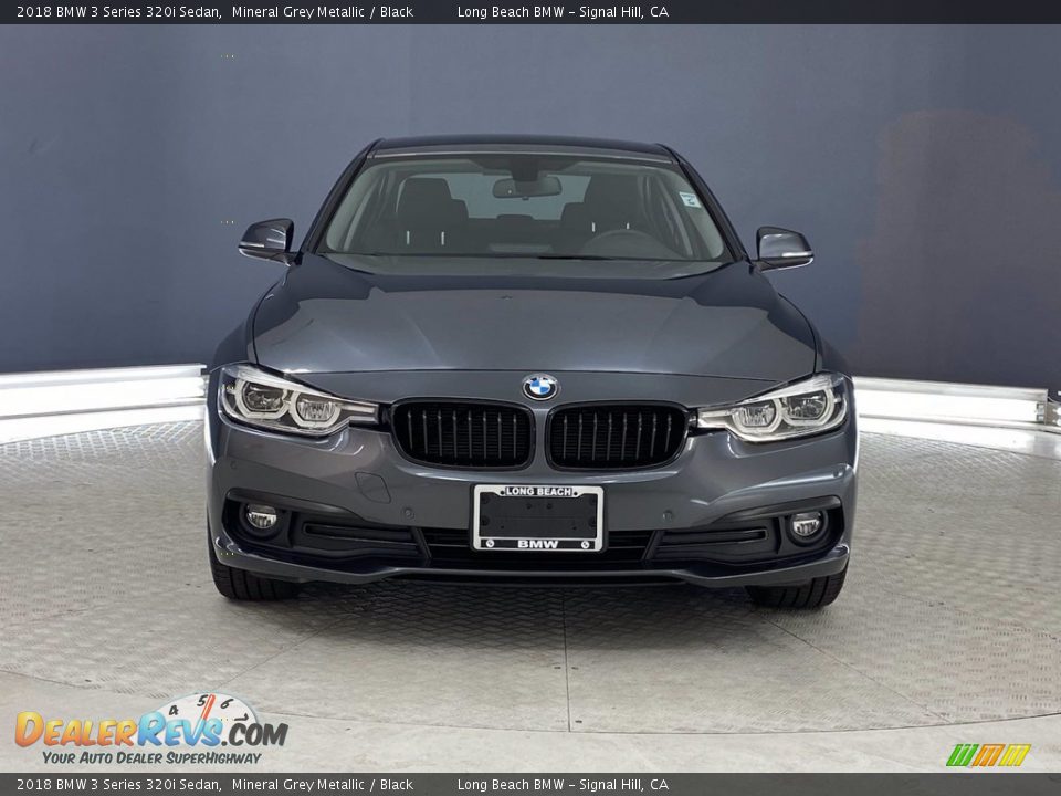 2018 BMW 3 Series 320i Sedan Mineral Grey Metallic / Black Photo #2