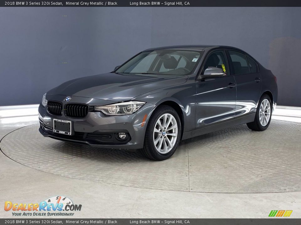 2018 BMW 3 Series 320i Sedan Mineral Grey Metallic / Black Photo #3