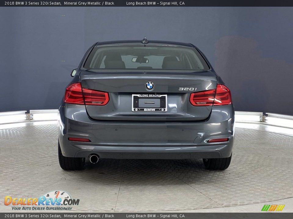 2018 BMW 3 Series 320i Sedan Mineral Grey Metallic / Black Photo #4