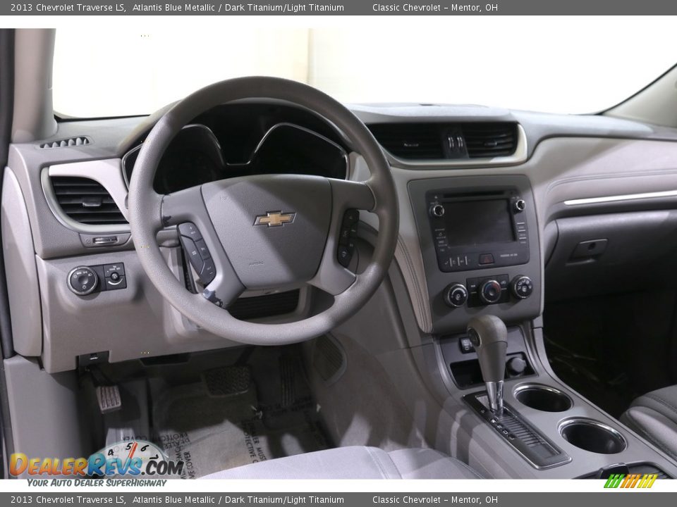 Dashboard of 2013 Chevrolet Traverse LS Photo #6