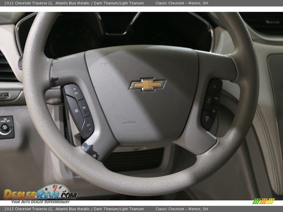 2013 Chevrolet Traverse LS Steering Wheel Photo #7