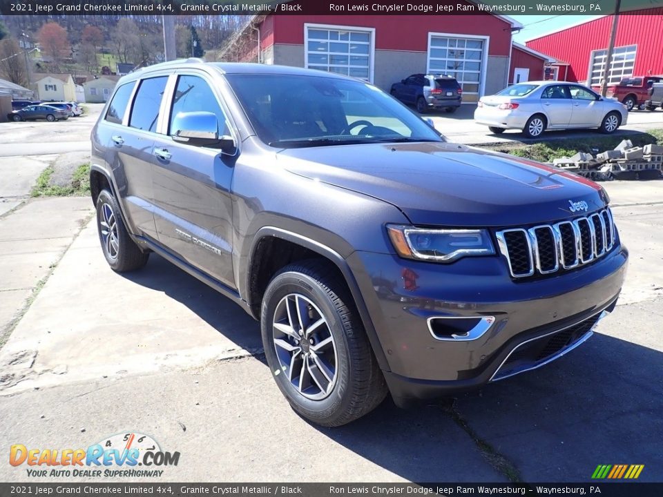 2021 Jeep Grand Cherokee Limited 4x4 Granite Crystal Metallic / Black Photo #7