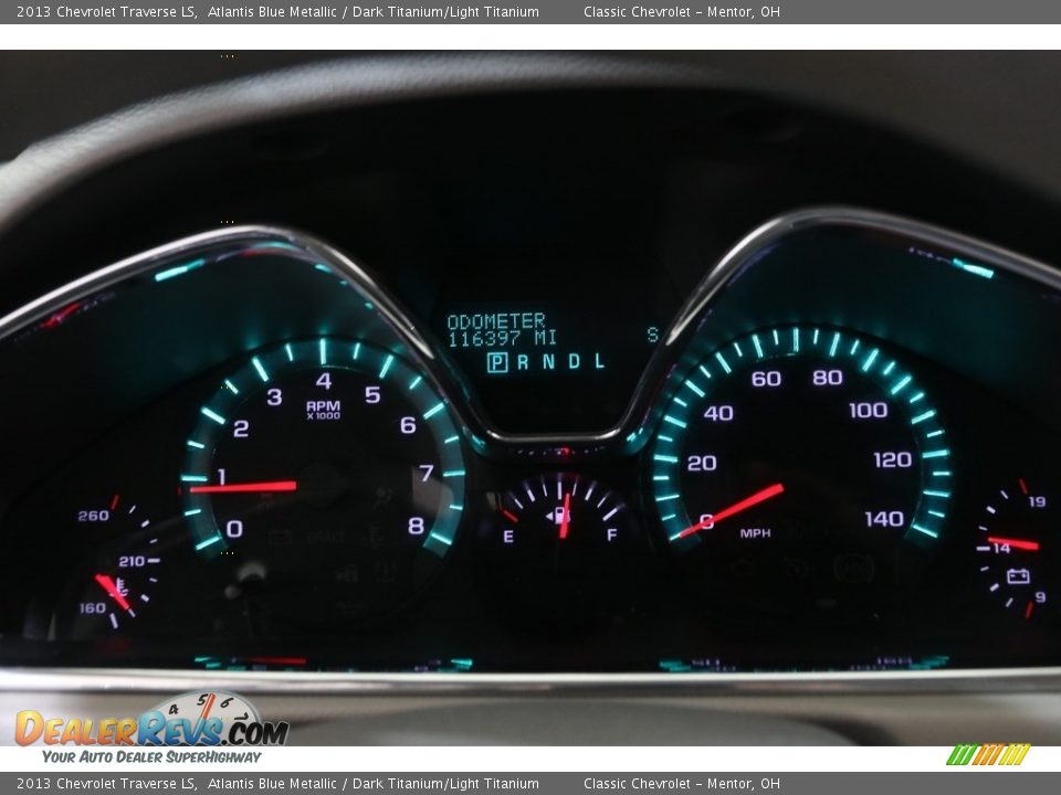 2013 Chevrolet Traverse LS Gauges Photo #8