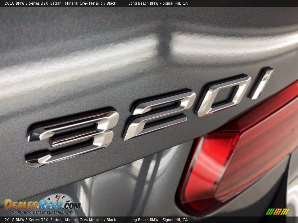 2018 BMW 3 Series 320i Sedan Mineral Grey Metallic / Black Photo #11