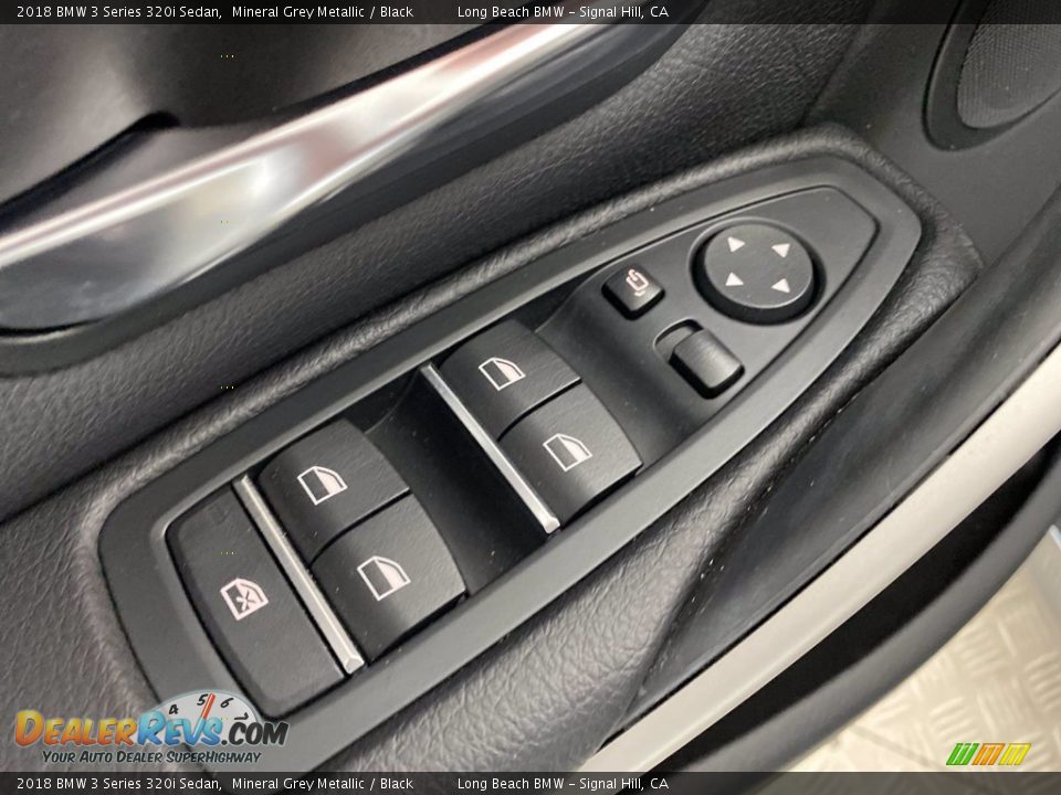2018 BMW 3 Series 320i Sedan Mineral Grey Metallic / Black Photo #14