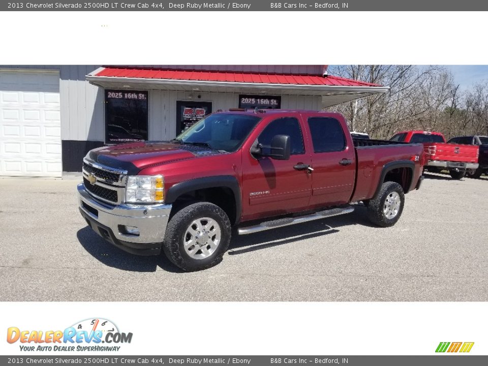 2013 Chevrolet Silverado 2500HD LT Crew Cab 4x4 Deep Ruby Metallic / Ebony Photo #1