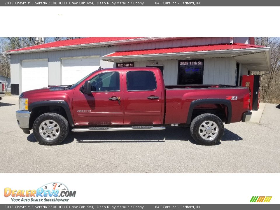 2013 Chevrolet Silverado 2500HD LT Crew Cab 4x4 Deep Ruby Metallic / Ebony Photo #2