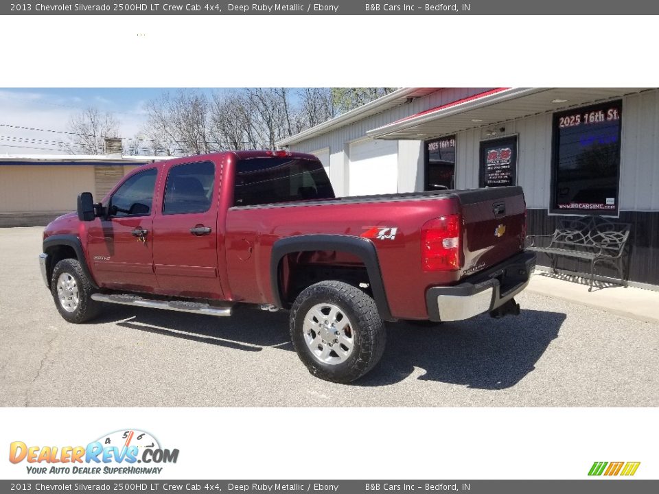 2013 Chevrolet Silverado 2500HD LT Crew Cab 4x4 Deep Ruby Metallic / Ebony Photo #3