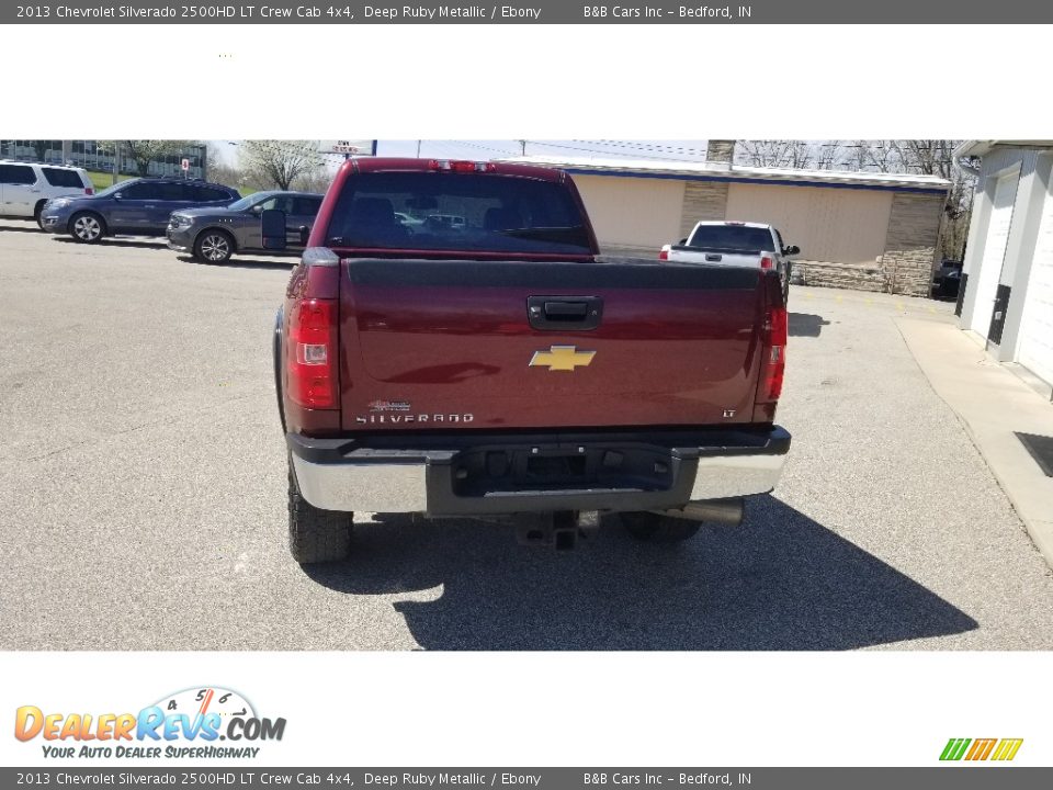 2013 Chevrolet Silverado 2500HD LT Crew Cab 4x4 Deep Ruby Metallic / Ebony Photo #4