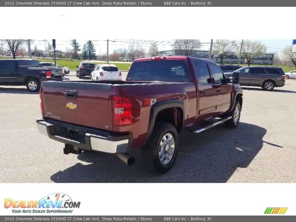 2013 Chevrolet Silverado 2500HD LT Crew Cab 4x4 Deep Ruby Metallic / Ebony Photo #5