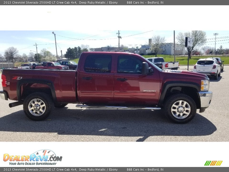 2013 Chevrolet Silverado 2500HD LT Crew Cab 4x4 Deep Ruby Metallic / Ebony Photo #6