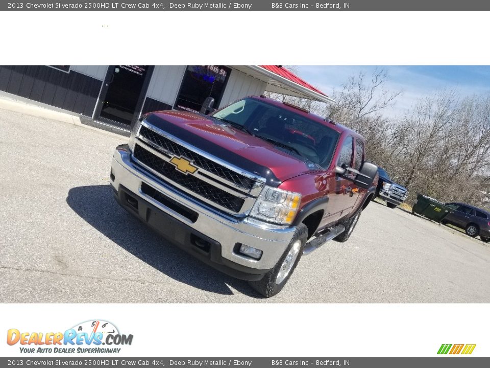 2013 Chevrolet Silverado 2500HD LT Crew Cab 4x4 Deep Ruby Metallic / Ebony Photo #9