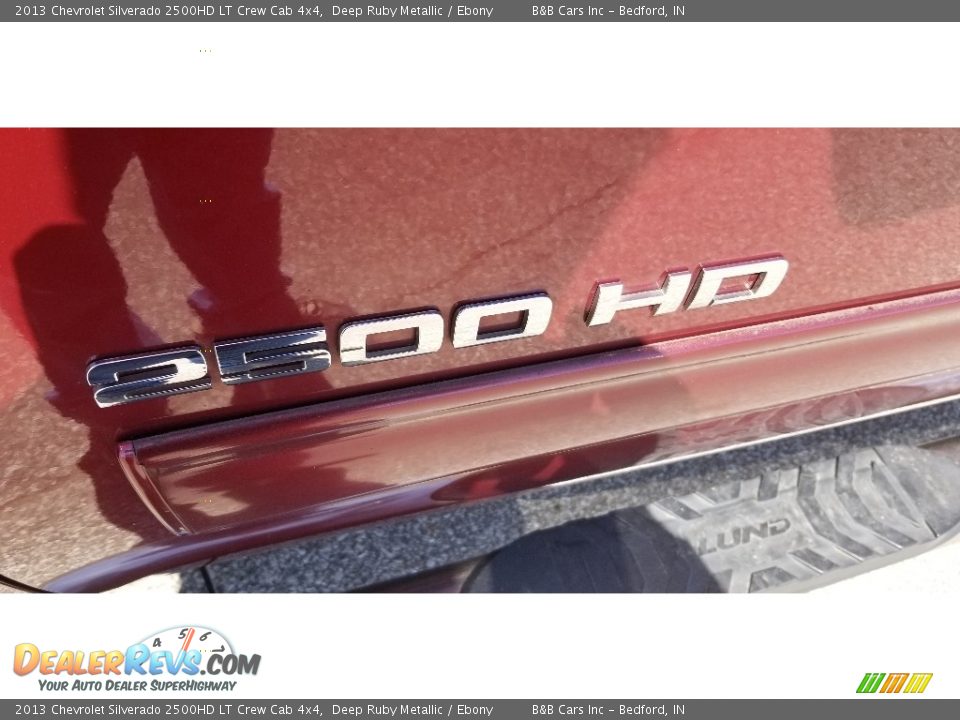 2013 Chevrolet Silverado 2500HD LT Crew Cab 4x4 Deep Ruby Metallic / Ebony Photo #11