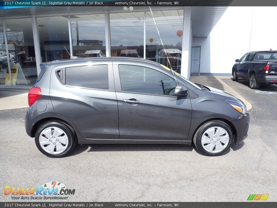 Nightfall Gray Metallic 2017 Chevrolet Spark LS Photo #2