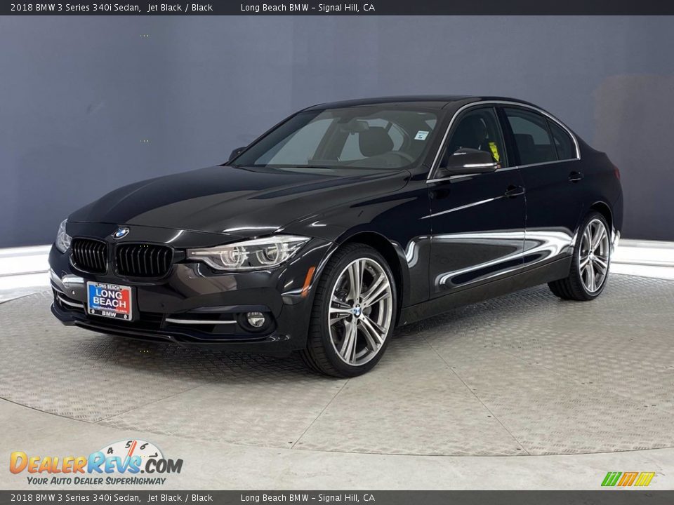 2018 BMW 3 Series 340i Sedan Jet Black / Black Photo #3